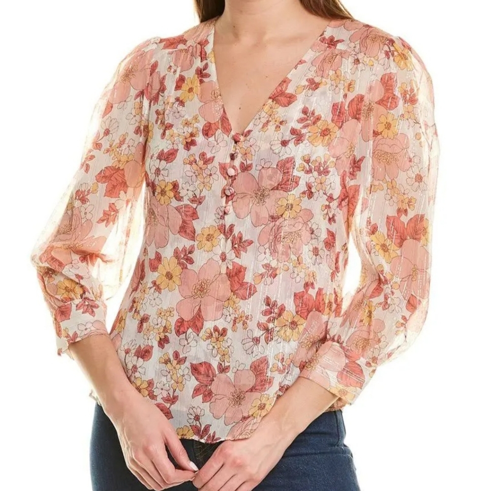 Veronica Beard Silk Blouse